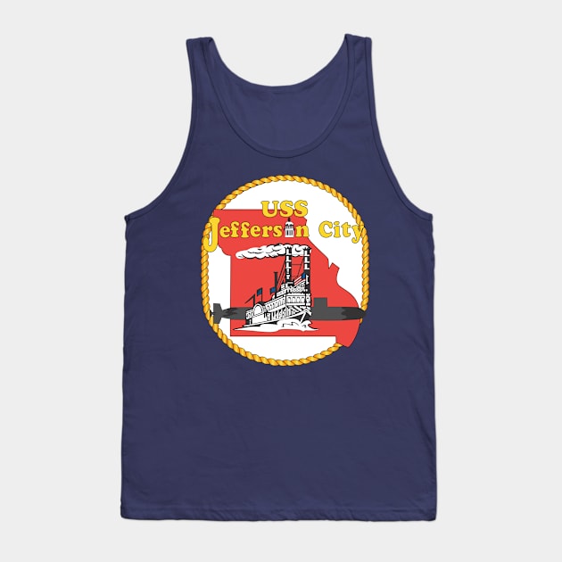 USS Jefferson City (SSN-759) wo Txt Tank Top by twix123844